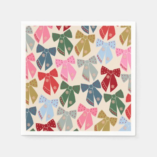 Kerstbogen Coquette Servet (Voorkant)