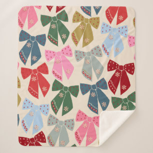 Kerstbogen Coquette Sherpa Deken