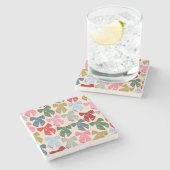 Kerstbogen Coquette Stenen Onderzetter (Zijkant)