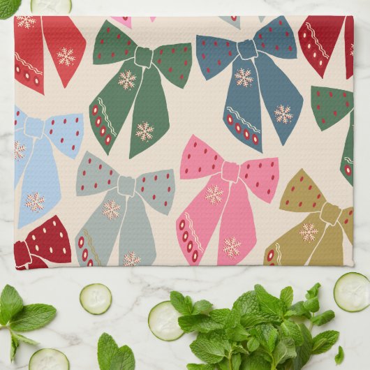 Kerstbogen Coquette Theedoek (Gevouwen)