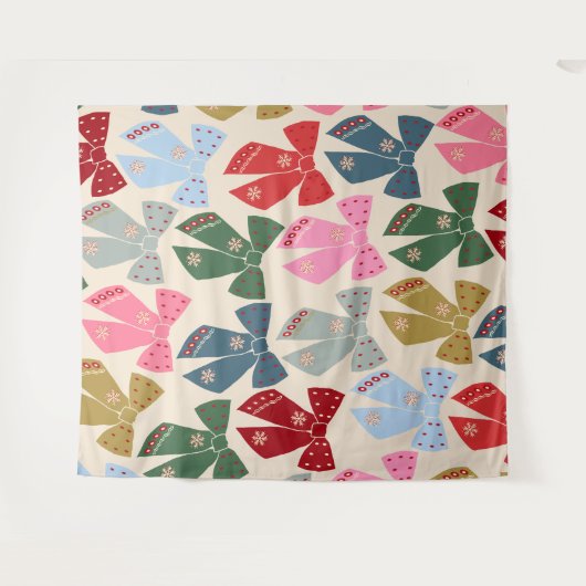 Kerstbogen Coquette Wandkleed (Voorkant (horizontaal))