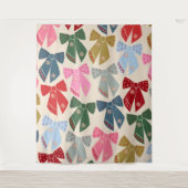 Kerstbogen Coquette Wandkleed (Voorkant)