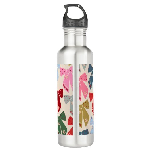 Kerstbogen Coquette Waterfles (Achterkant)