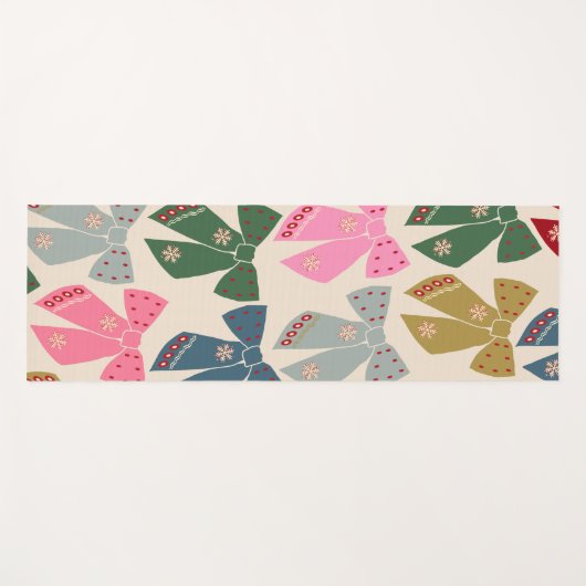 Kerstbogen Coquette Yogamat (Voorkant (horizontaal))