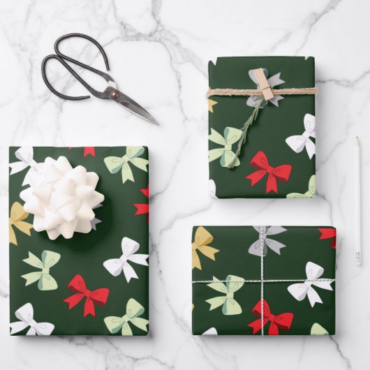 Kerstbogen Inpakpapier Vel (Voorkant)
