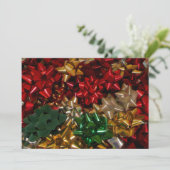 Kerstbogen Kleurrijk Feestelijk Vakantie Feestdagenkaart (Staand voorkant)