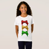 Kerstbogen Meisjes T-shirt (Voorkant volledig)