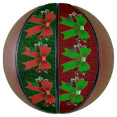 Kerstbogen met Holly Bows basketbal (Verticaal)