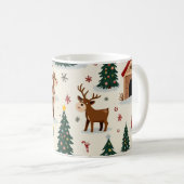 kerstbokaal koffiemok (Voorkant rechts)