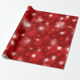Kerstbokeh Cadeaupapier