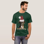 kerstbokshond t-shirt (Voorkant volledig)
