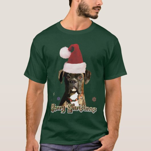 kerstbokshond t-shirt (Voorkant)
