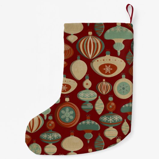  kerstbol kleine kerstsok (Achterkant)