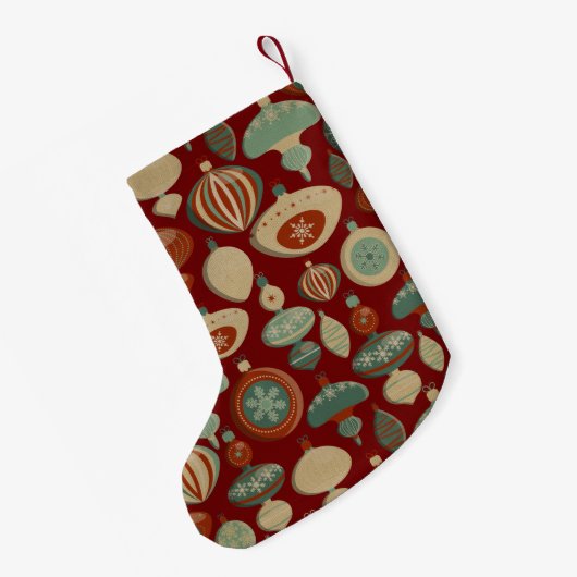  kerstbol kleine kerstsok (Achterkant (Hangend))