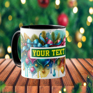 Kerstbol Ornamenten Koffiemok Mok