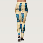 Kerstbomen Aangepaste Leggings (Achterkant)