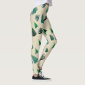 Kerstbomen Aangepaste Leggings (Rechts)