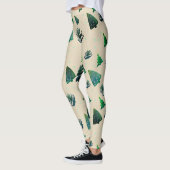 Kerstbomen Aangepaste Leggings (Links)