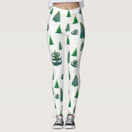 Kerstbomen Aangepaste Leggings