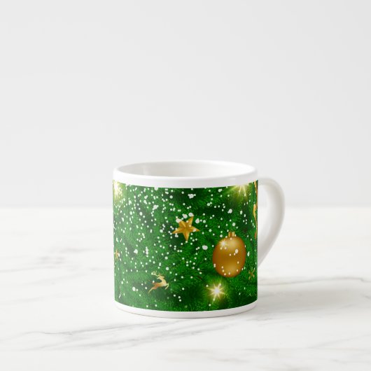 Kerstbomen Achtergrond Design-67181 Espresso Kop (Voorkant rechts)