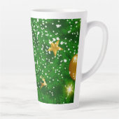 Kerstbomen Achtergrond Design-67181 Latte Mok (Rechts)