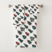 kerstbomen bad handdoek (Insitu)