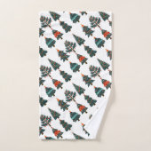 kerstbomen bad handdoek (Handdoek)