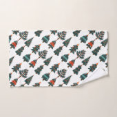 kerstbomen bad handdoek (Handdoek)