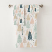kerstbomen bad handdoek (Insitu)