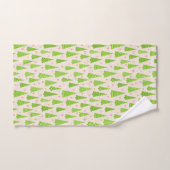 kerstbomen bad handdoek (Handdoek)