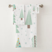kerstbomen bad handdoek (Insitu)