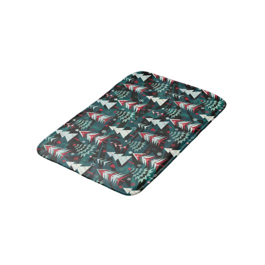 kerstbomen. badmat (Gekanteld)