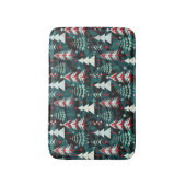 kerstbomen. badmat (Voorkant Verticaal)