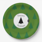 kerstbomen Bord HAMbyWG (Voorkant)