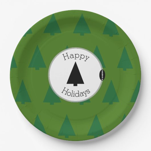 kerstbomen Bord HAMbyWG (Voorkant)