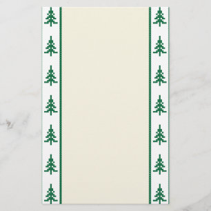 kerstbomen briefpapier