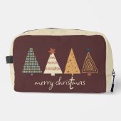 Kerstbomen Bruin Toilettasje (Voorkant)