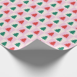 Kerstbomen Cadeaupapier
