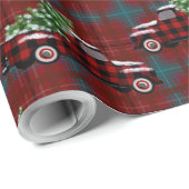  kerstbomen cadeaupapier (Rol Hoek)