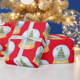 Kerstbomen Cadeaupapier