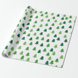 kerstbomen cadeaupapier