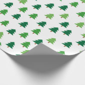 kerstbomen cadeaupapier (Hoek)