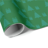 Kerstbomen & Cadeaus Cadeaupapier (Rol Hoek)