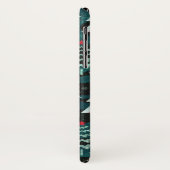 kerstbomen. Case-Mate iPhone case (Achterkant/links)