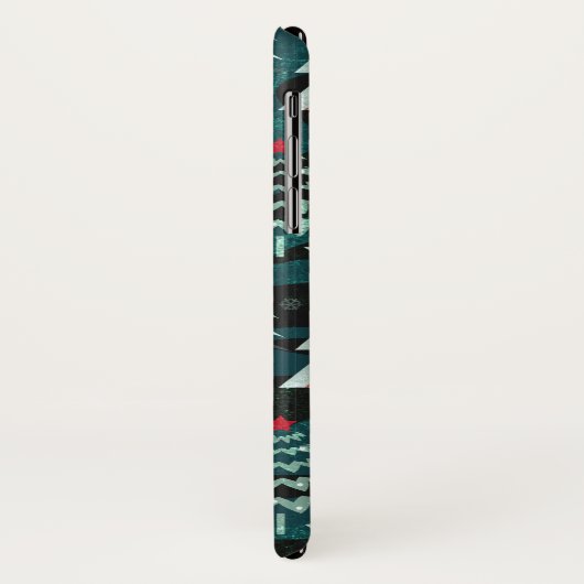 kerstbomen. Case-Mate iPhone case (Achterkant/links)