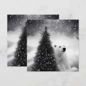 Kerstbomen en Beer van polen (Voorkant / Achterkant)
