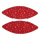 Kerstbomen en Football van Snowflakes (Panelen)