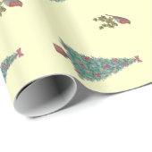 kerstbomen en kerstbomen cadeaupapier (Rol Hoek)