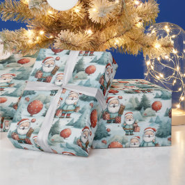 kerstbomen en kerstbomen cadeaupapier