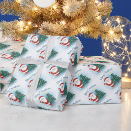 kerstbomen en kerstbomen cadeaupapier